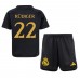 Billige Real Madrid Antonio Rudiger #22 Børnetøj Tredjetrøje til baby 2023-24 Kortærmet (+ korte bukser)